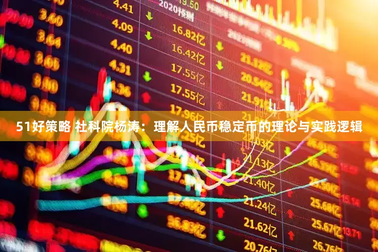 51好策略 社科院杨涛：理解人民币稳定币的理论与实践逻辑